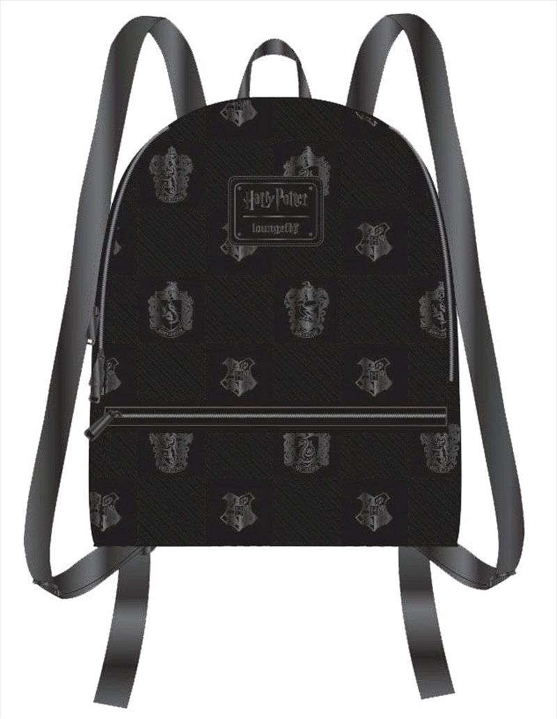 Loungefly - Harry Potter - Black Debossed Mini Backpack/Product Detail/Bags