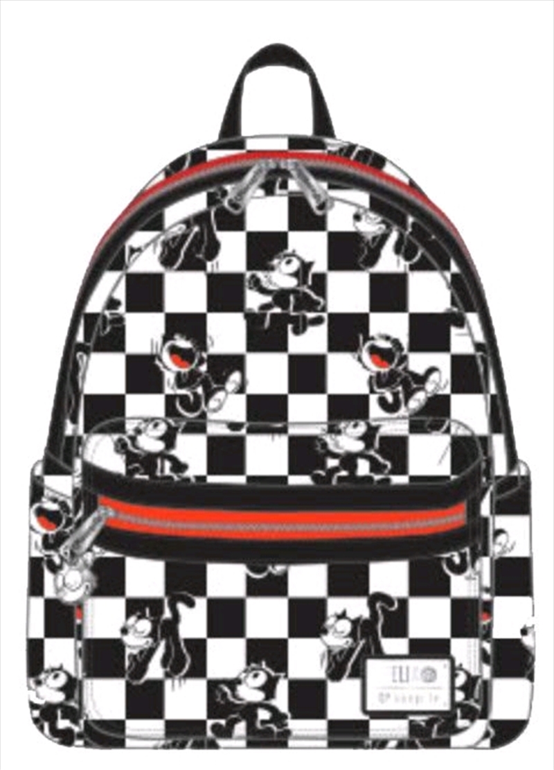 Loungefly - Felix the Cat - Check Print Mini Backpack/Product Detail/Bags