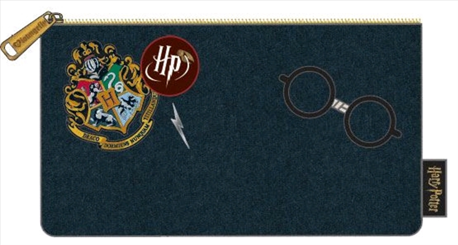 Loungefly - Harry Potter - Hogwarts Logo Blue Purse/Product Detail/Wallets