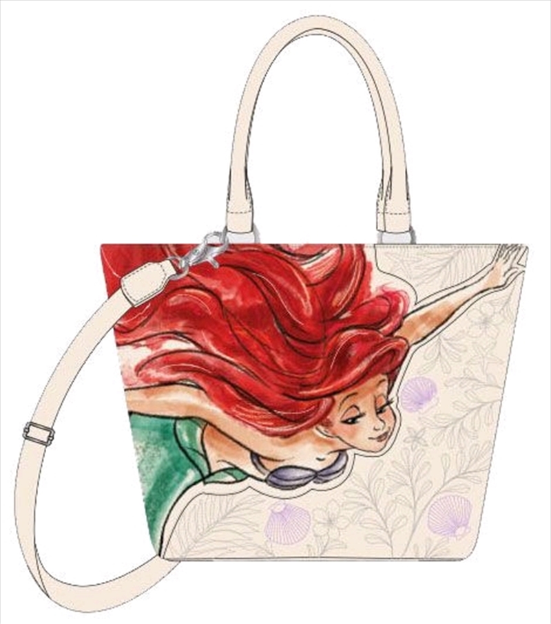 Loungefly - Little Mermaid - Ariel Sketch Print Tote Bag/Product Detail/Bags