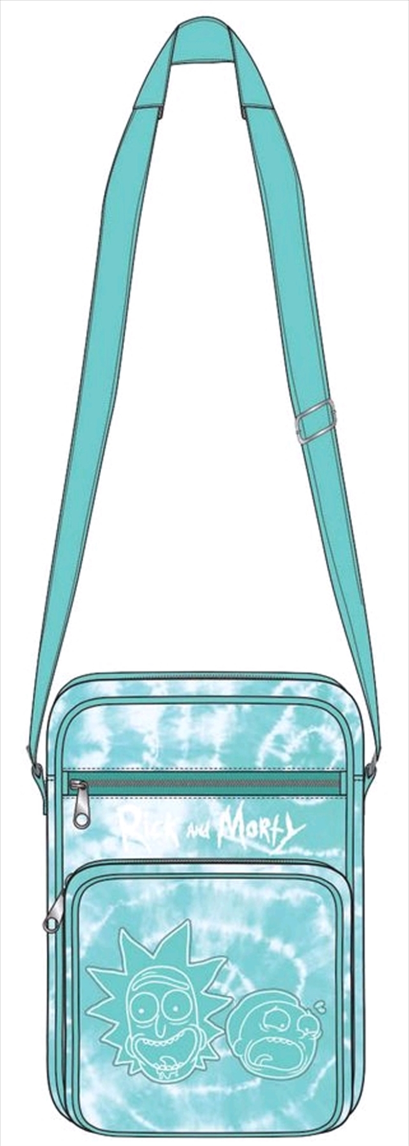 Loungefly - Rick and Morty - Tie Die Crossbody Bag/Product Detail/Bags