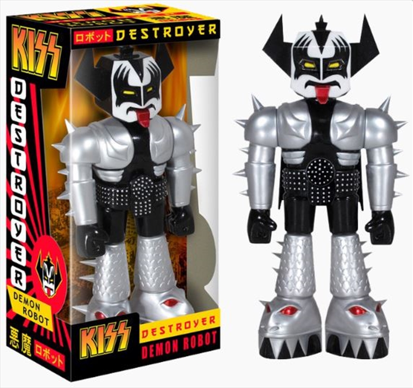 Kiss - The Demon 12" Vinyl Invaders Robot/Product Detail/Figurines