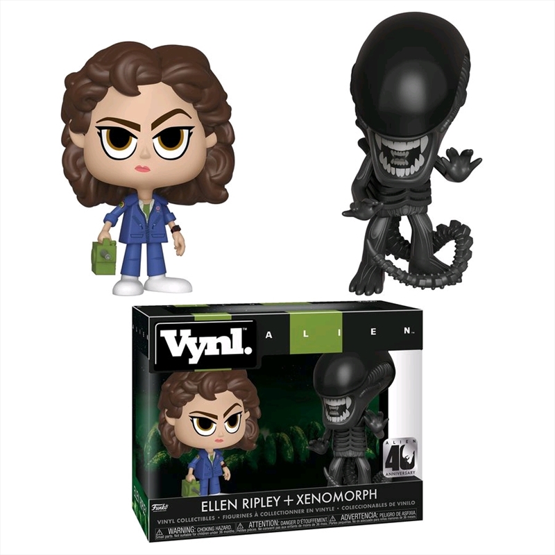 Alien - Xenomorph & Ripley 40th Anniversary Vynl./Product Detail/Funko Collections