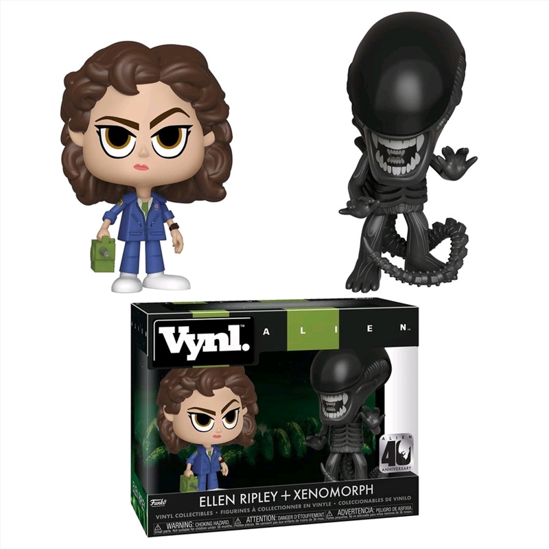 Alien - Xenomorph & Ripley 40th Anniversary Vynl./Product Detail/Funko Collections