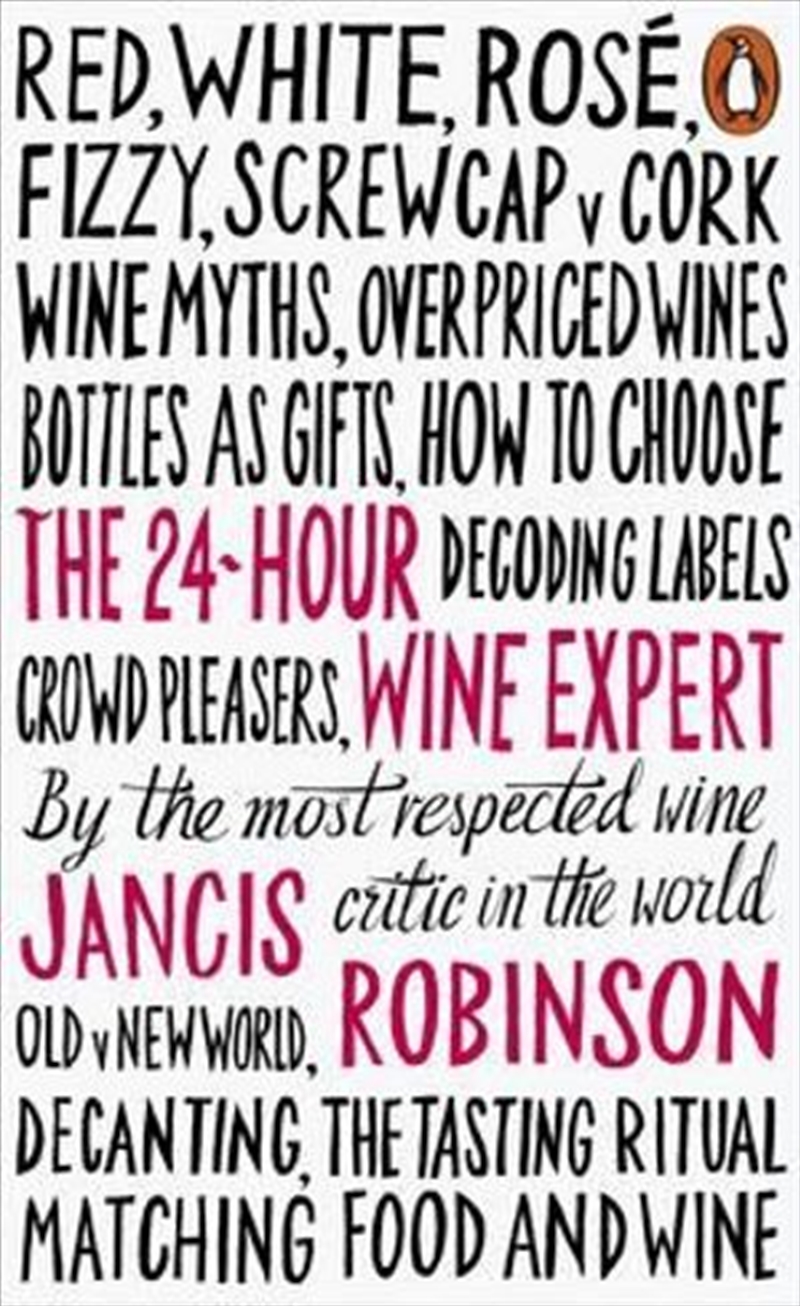 The 24-Hour Wine Expert/Product Detail/Recipes, Food & Drink