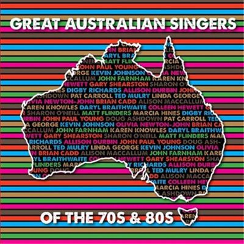 Great Australian Singers Of The 70's And 80's/Product Detail/Pop