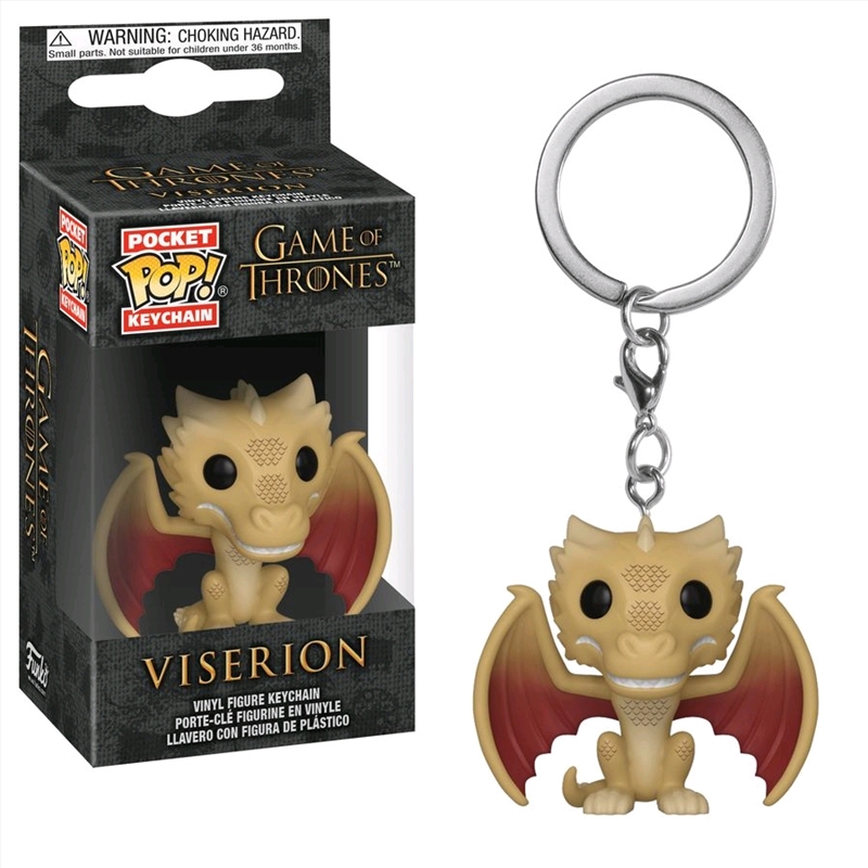 Game of Thrones - Viserion Pocket Pop! Keychain/Product Detail/TV
