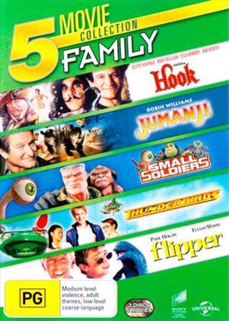 Hook / Jumanji / Small Soldiers / Thunderbirds / Flipper/Product Detail/Comedy