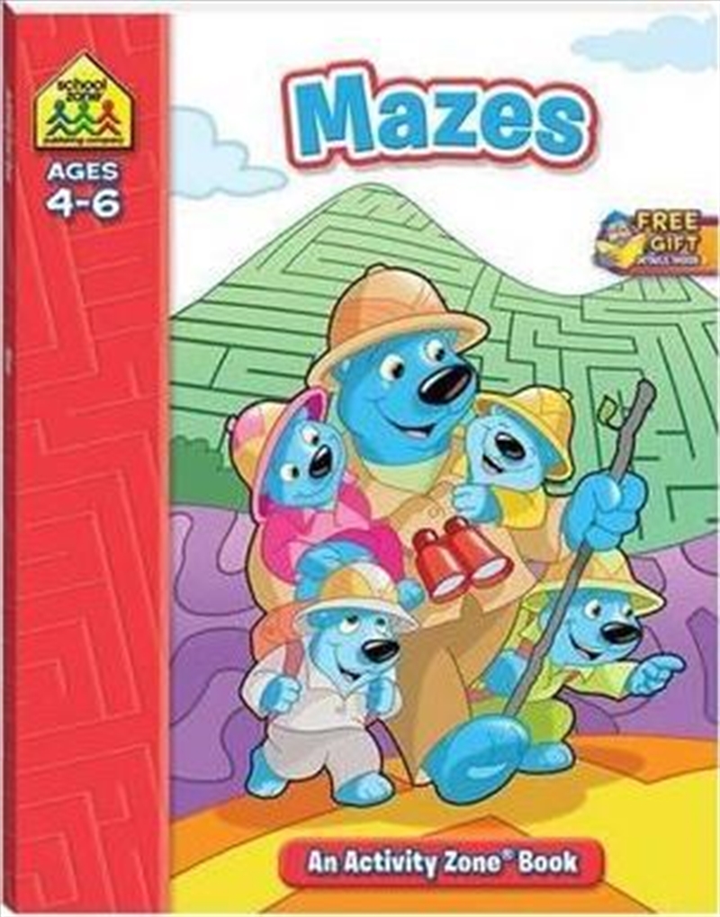 School Zone Mazes Activity Zone Book/Product Detail/Kids Activity Books