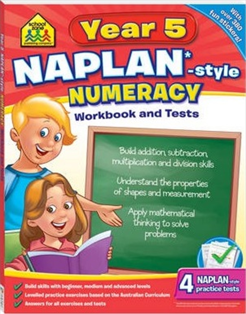 NAPLAN*-style Year 5 Numeracy Workbook and Tests/Product Detail/Maths