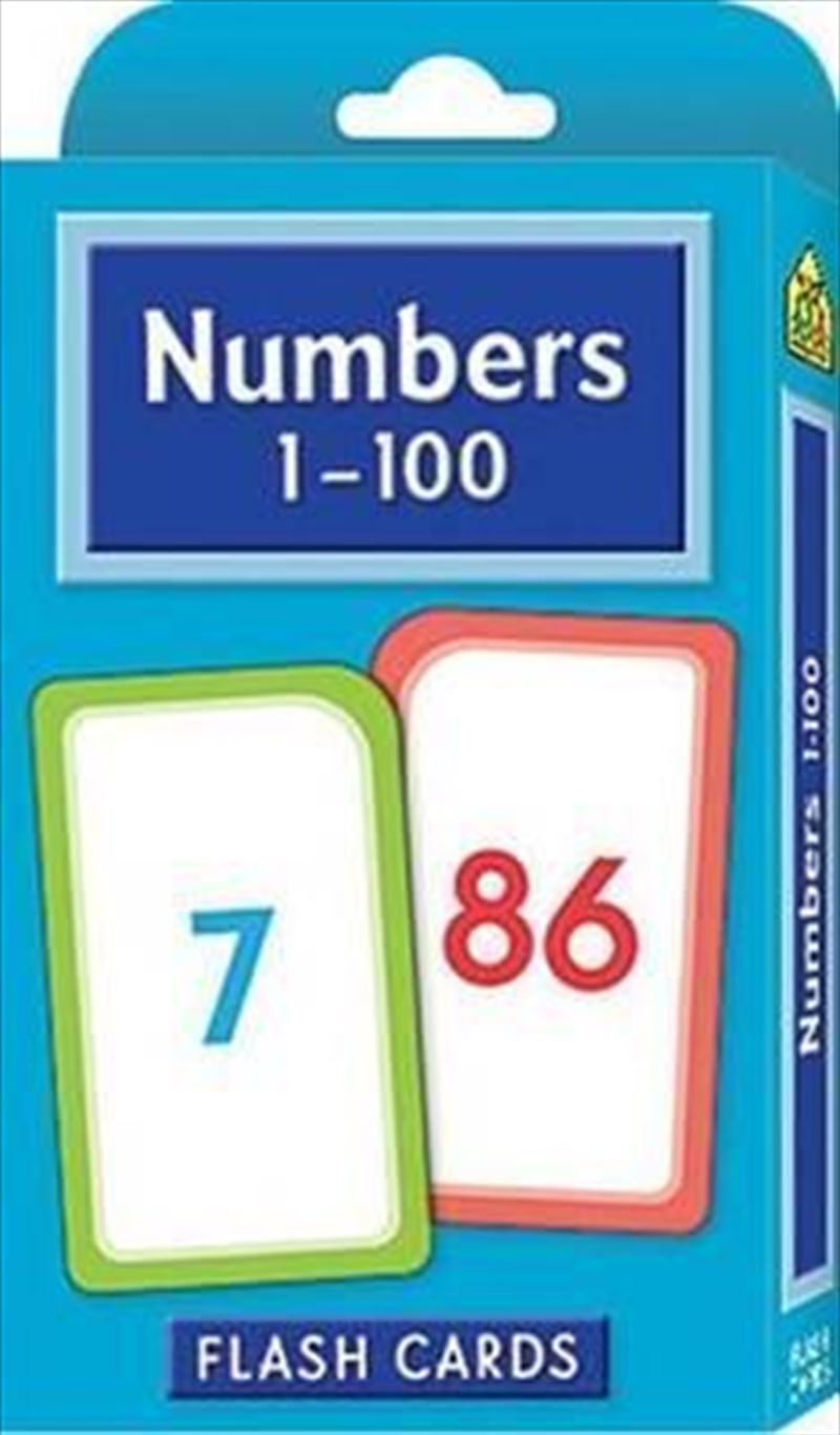 School Zone Numbers 1-100 Flash Cards/Product Detail/Maths