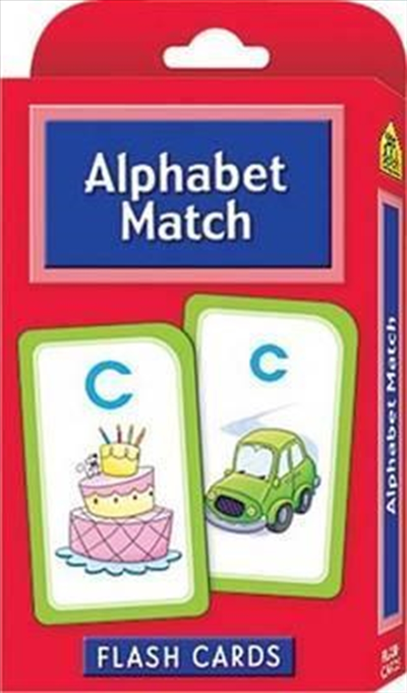 School Zone Alphabet Match Flash Cards/Product Detail/English