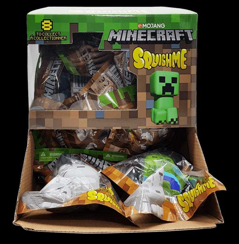 SQUISHME - Minecraft  (Random Select)/Product Detail/Fidget & Sensory
