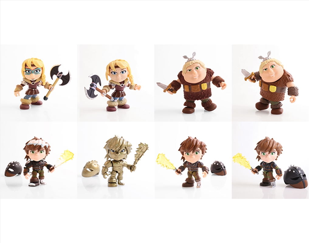 THE LOYAL SUBJECT - How To Train Your Dragon - Humans/Heroes 3" Action Vinyls- W1 (Random Select)/Product Detail/Figurines