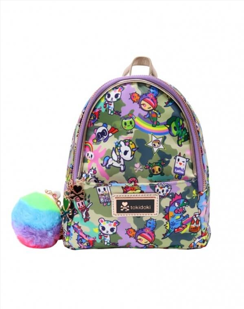 TOKIDOKI Accessories - Camo Kawaii Small Backpack/Product Detail/Bags