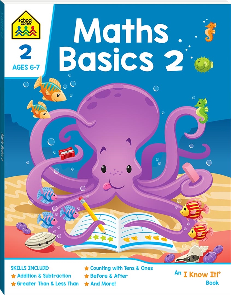 School Zone Maths Basics 2 I Know It Book/Product Detail/Maths