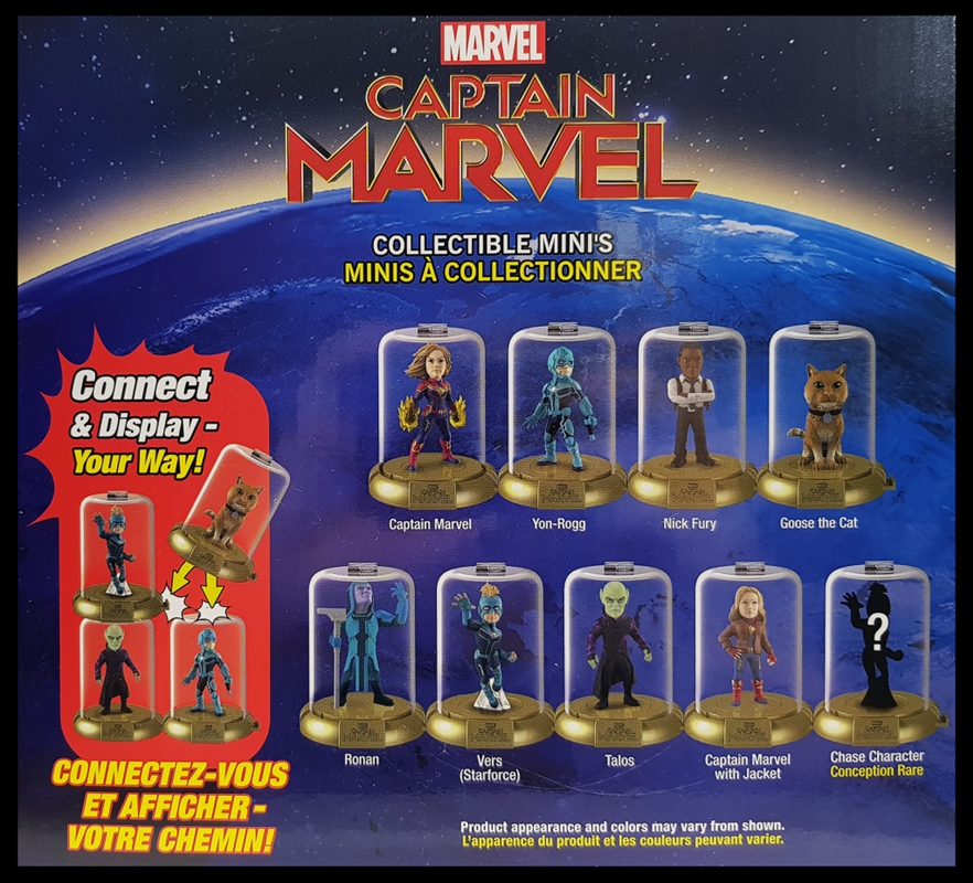 DOMEZ Captain Marvel (Random Select)/Product Detail/Figurines