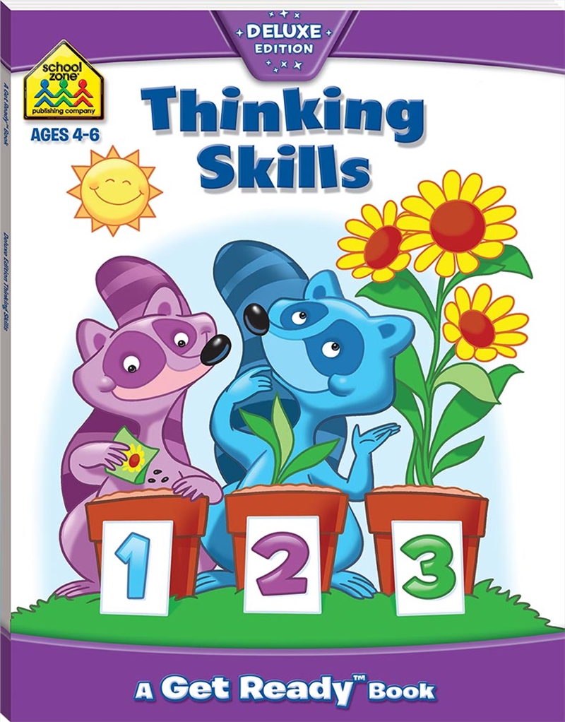 School Zone Thinking Skills Get Ready Book/Product Detail/English