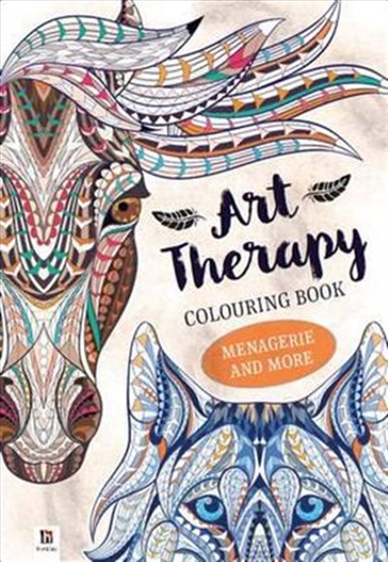 Art Therapy Colouring Book: Menagerie & More/Product Detail/Colouring