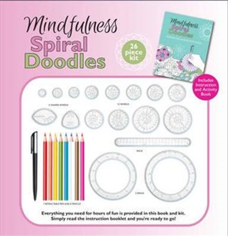 Adult Spiral Doodles Mindfulness/Product Detail/Colouring