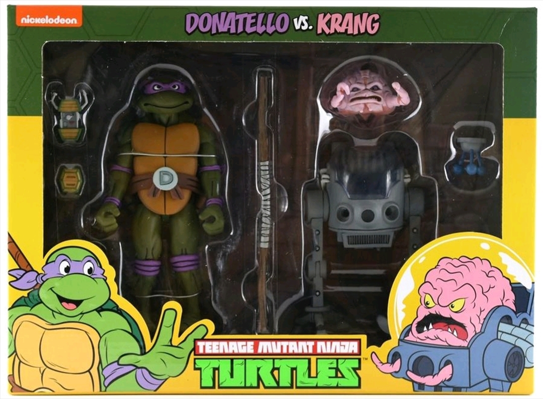Teenage Mutant Ninja Turtles - Donatello vs Krang Action Figure 2-pack/Product Detail/Figurines