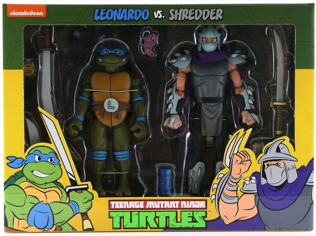 Teenage Mutant Ninja Turtles - Leonardo vs Shredder Action Figure 2-pack/Product Detail/Figurines
