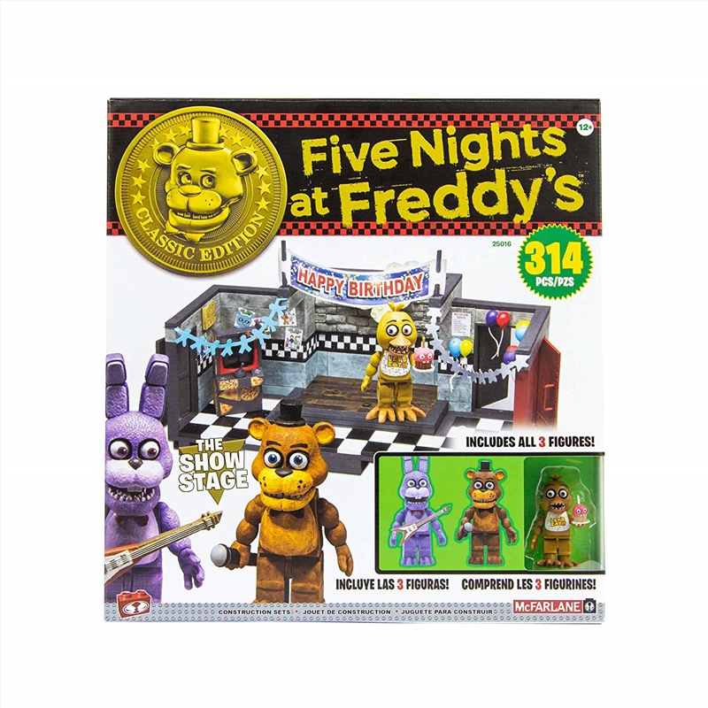 Five Nights at Freddy's - The Toy Stage Large Construction Set/Product Detail/Collectables