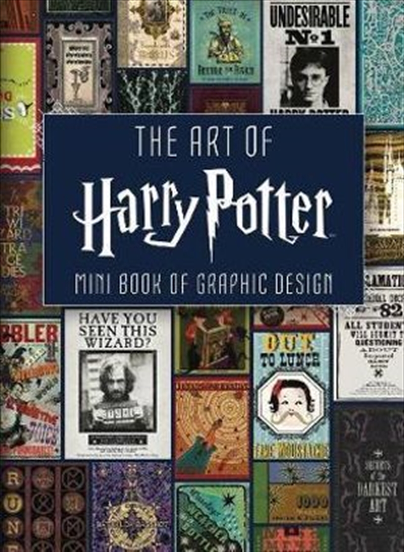 Art Of Harry Potter: Mini Book of Graphic Design MINIATURE EDITION | Hardback Book