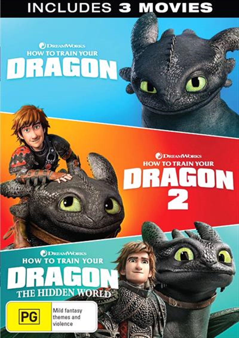 How To Train Your Dragon / How To Train Your Dragon 2 / How To Train Your Dragon - The Hidden World | DVD