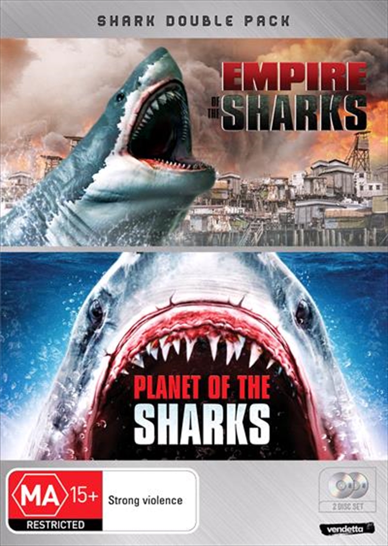 Empire Of The Sharks / Planet Of The Sharks  Double Pack/Product Detail/Action