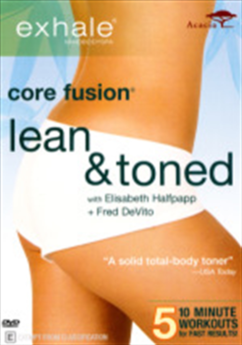 Exhale Core Fusion: Lean Toned/Product Detail/Health & Fitness