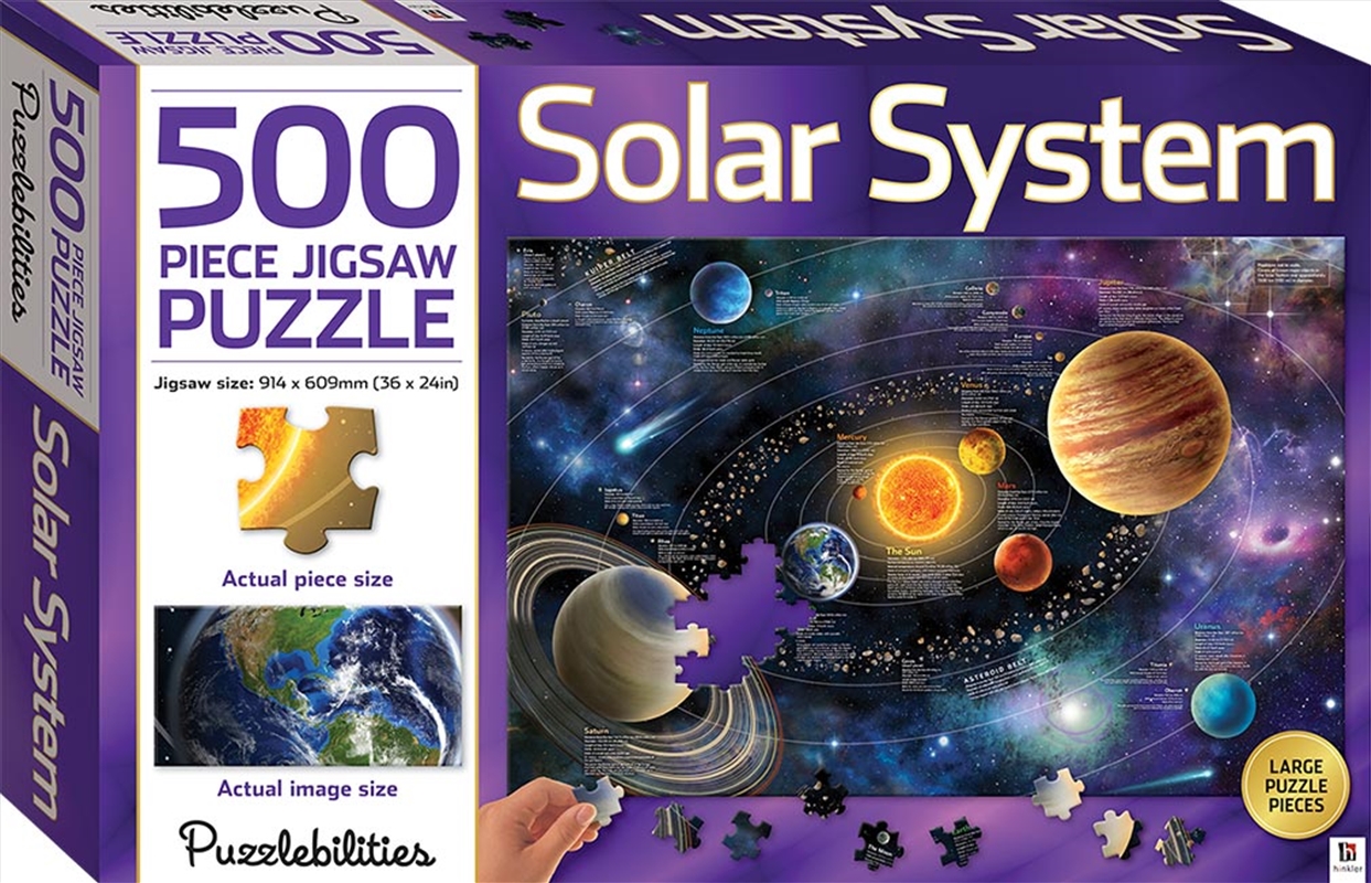 Solar System 500 Piece Jigsaw Puzzle/Product Detail/Destination