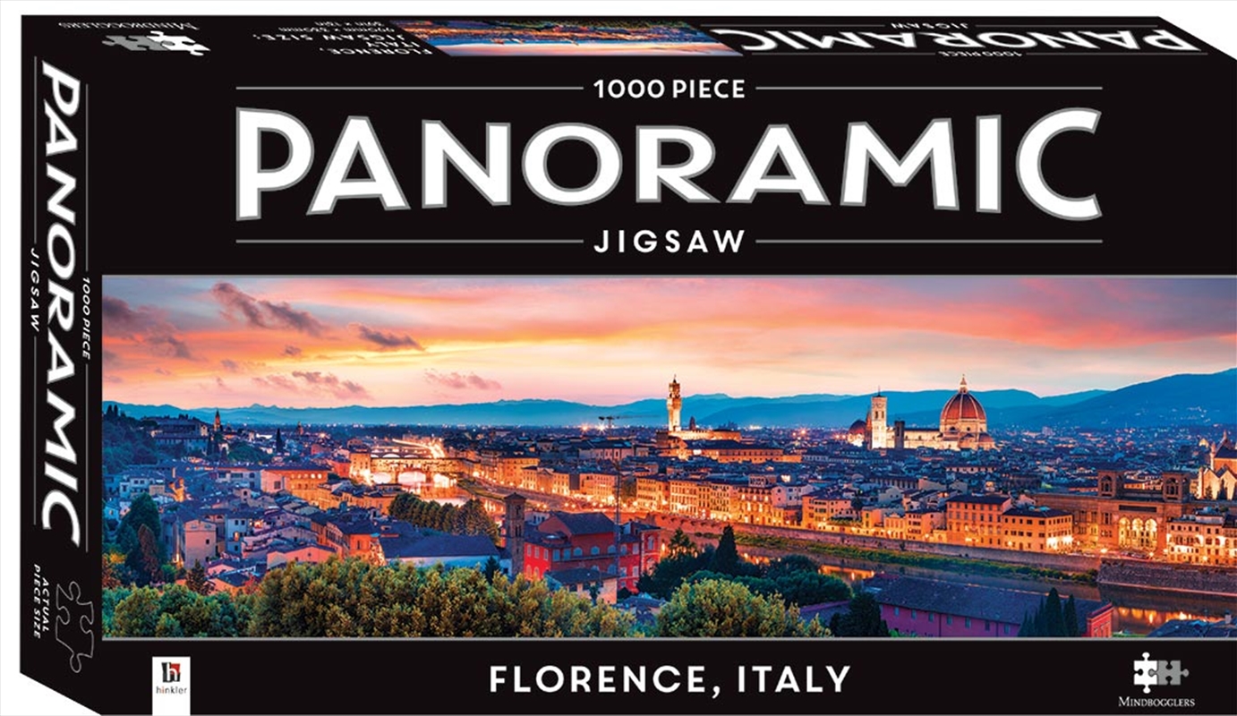 Florence, Italy 1000 Piece Panoramic Jigsaw Puzzle | Merchandise