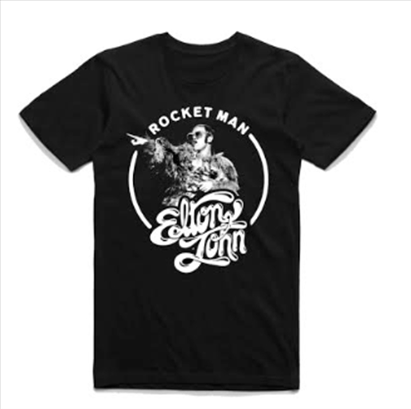 Elton John - Rocketman Large Unisex Tshirt/Product Detail/Shirts