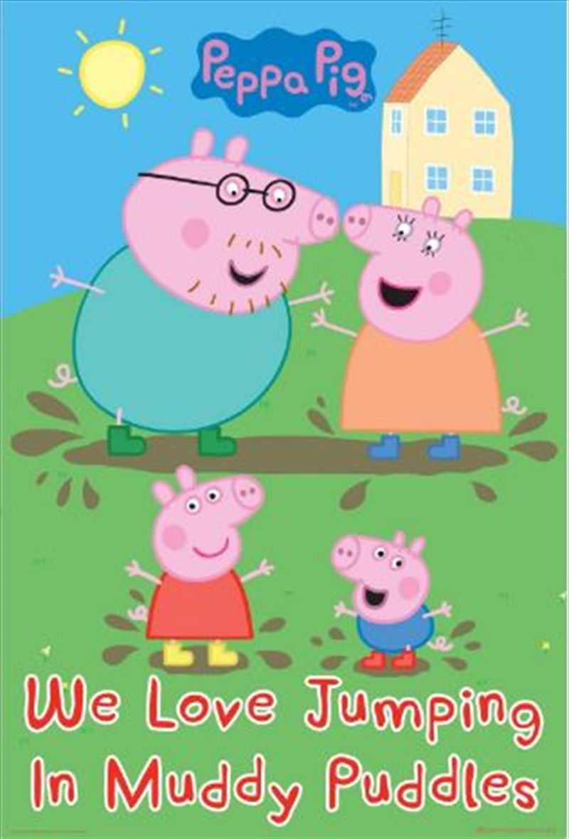 Peppa Pig - Muddy Puddles Poster/Product Detail/Posters & Prints