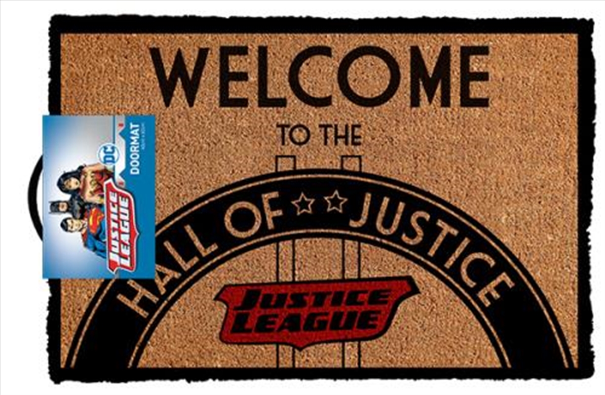 DC Comics - Hall Of Justice Doormat/Product Detail/Doormats