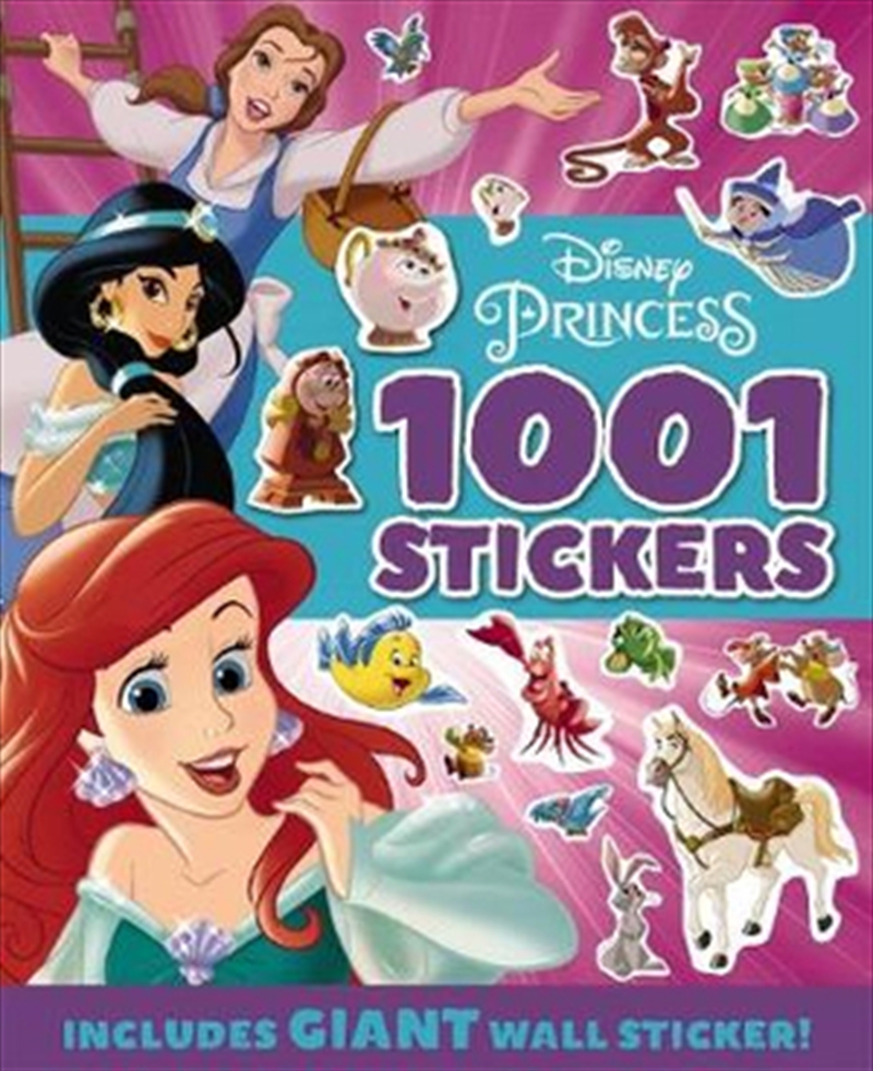 Disney: Princess 1001 Sticker Book | Paperback Book