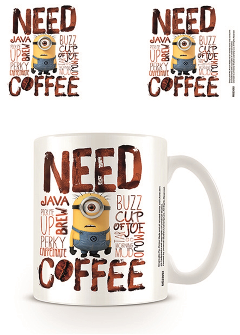 Despicable Me - Need Coffee/Product Detail/Mugs