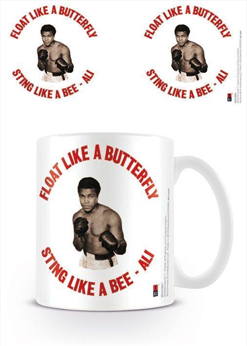 Muhammad Ali - Float Like A Butterfly, Sting Like A Bee, Retro/Product Detail/Mugs