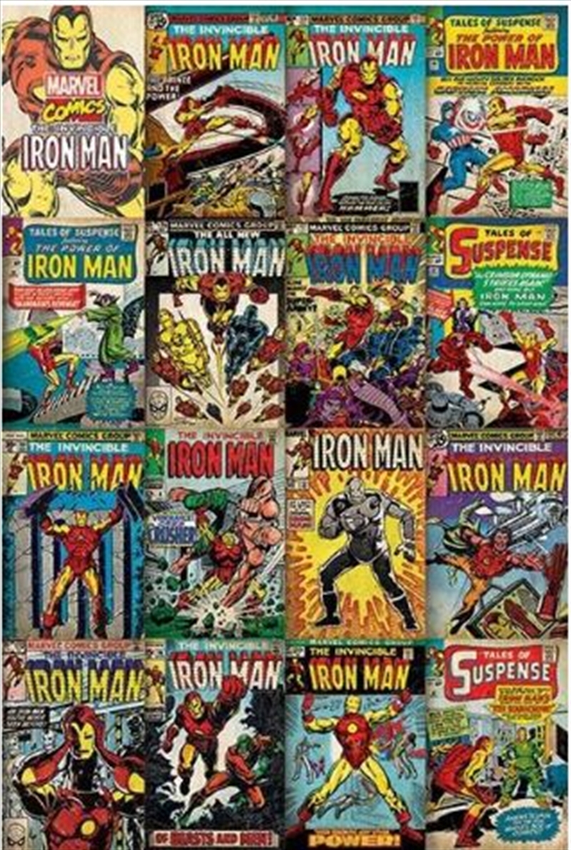 Marvel Comics - Iron Man Covers/Product Detail/Posters & Prints