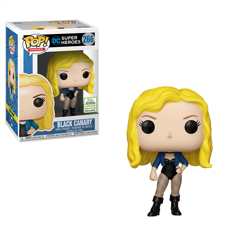 Black Canary Pop! ECCC 2019 RS/Product Detail/Convention Exclusives