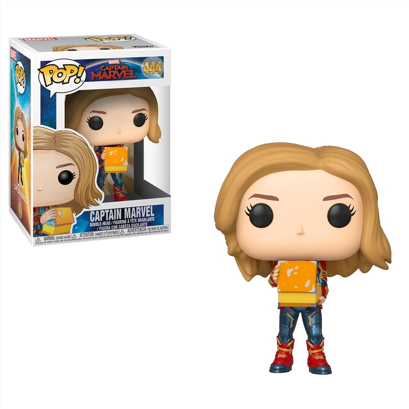 Captain Marvel - Captain Marvel w/Tessaract Pop!/Product Detail/Movies