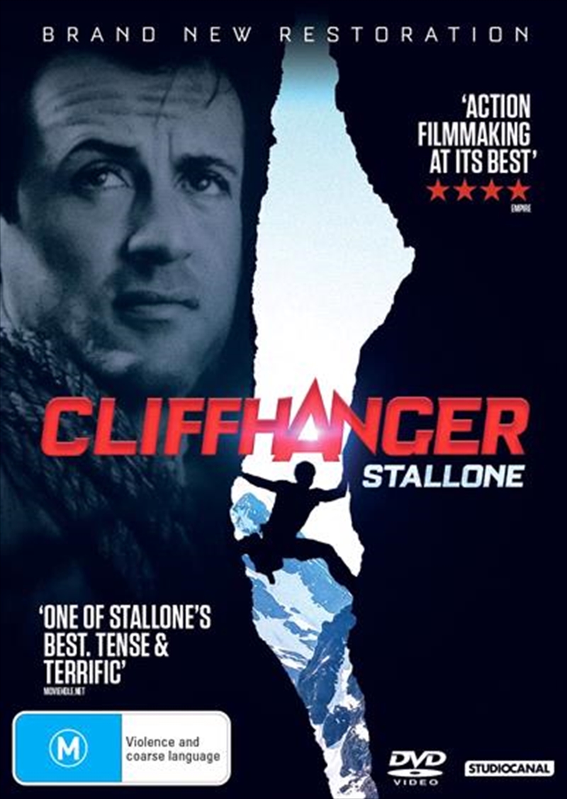 Buy Cliffhanger on DVD Sanity