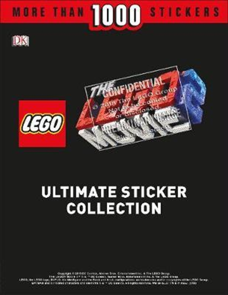 Lego Movie 2: Ultimate Sticker Collection | Paperback Book