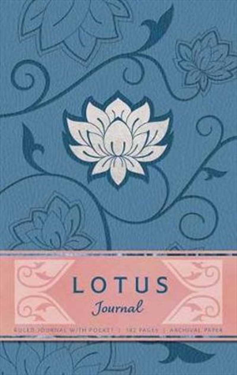 Lotus Hardcover Ruled Journal/Product Detail/Notebooks & Journals