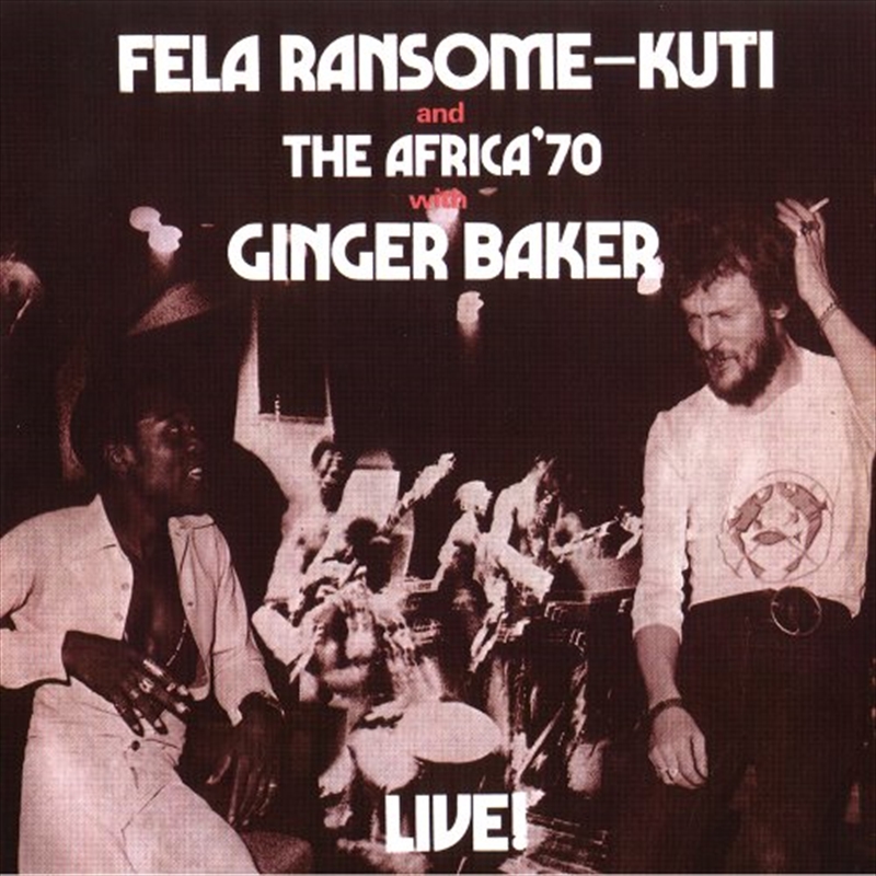 Live With Ginger Baker | CD