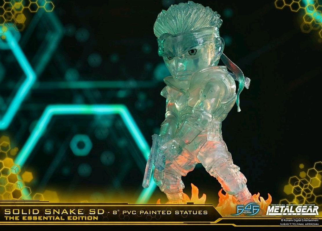 Metal Gear Solid - Solid Snake Stealth Camouflage 8" PVC Statue/Product Detail/Statues