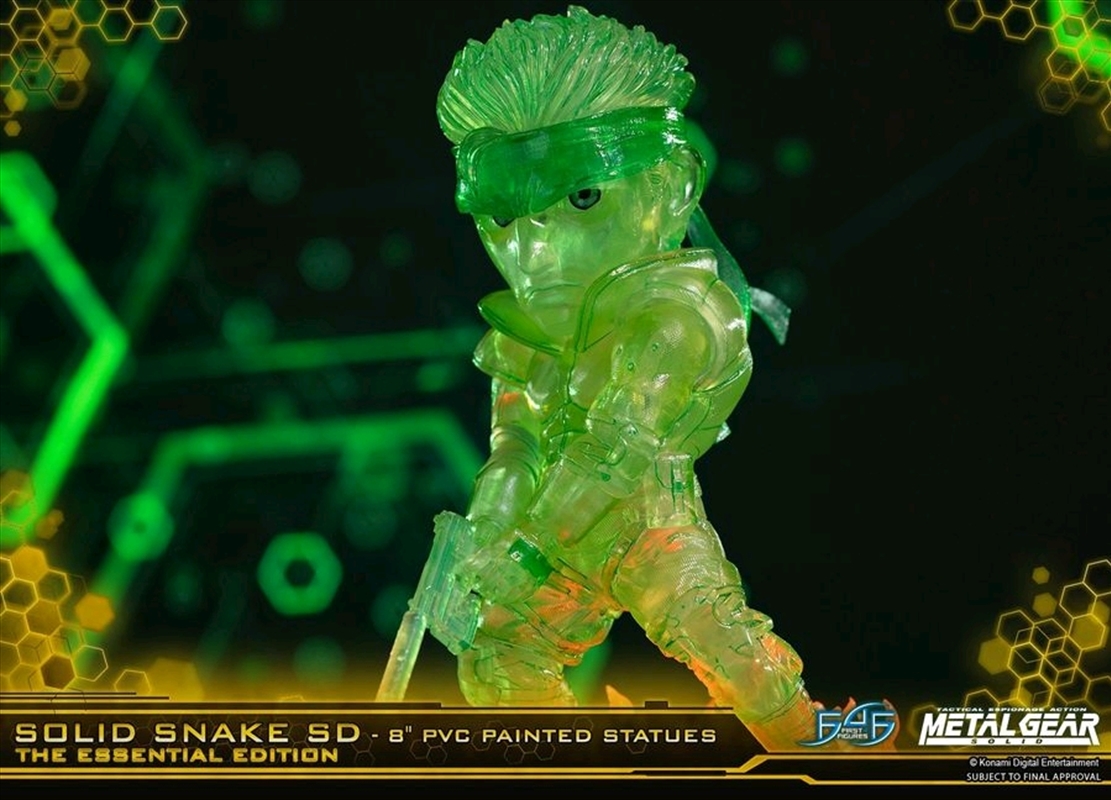 Metal Gear Solid - Solid Snake Stealth Green 8" PVC Statue/Product Detail/Statues