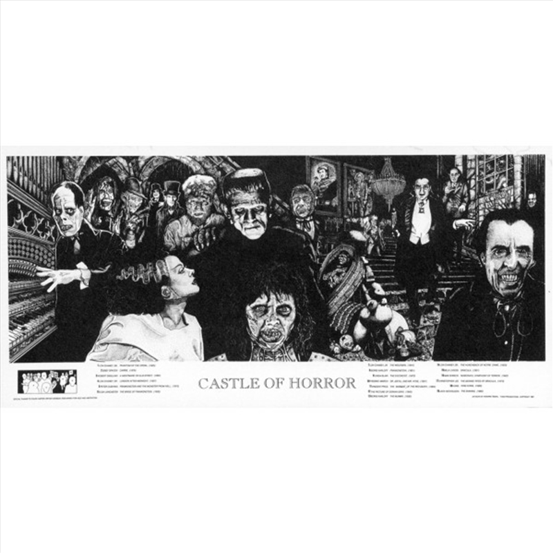 Howard Teman Castle of Horror poster/Product Detail/Posters & Prints