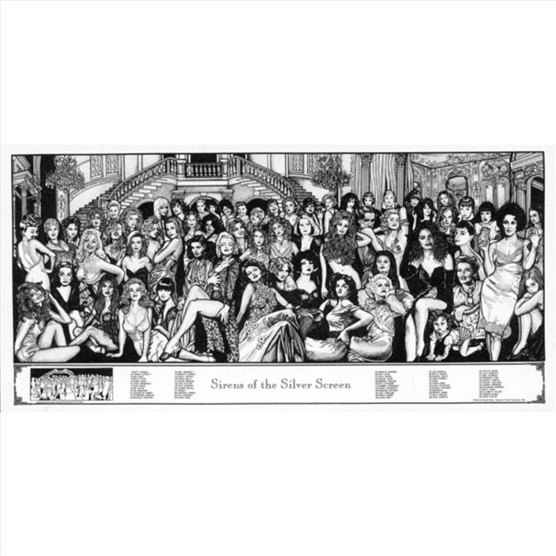 Howard Teman Sirens of the Silver Screen poster/Product Detail/Posters & Prints